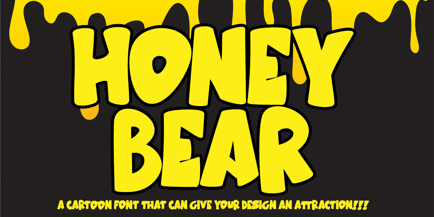 Font Honey Bear